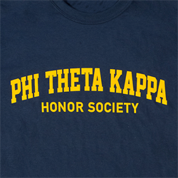 Navy T-Shirt - Phi Theta Kappa Honor Society Shop
