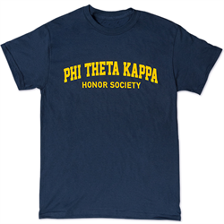Navy T-Shirt - Theta Kappa Honor Society Shop