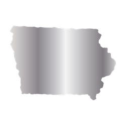 Titanium State Charm - Iowa