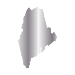 Titanium State Charm - Maine