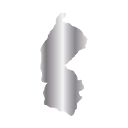 Titanium State Charm - New Jersey